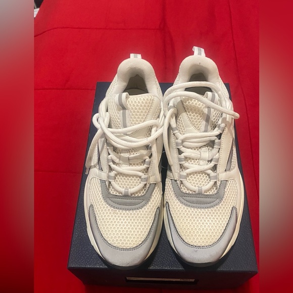 PREOWNED MEN DIOR SNEAKERS - Picture 1 of 11